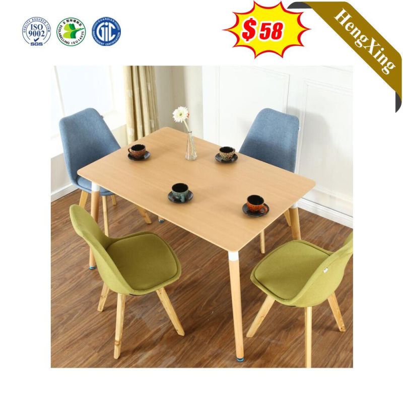 Hot Selling 4 Legs Wooden Table and Chair Dining Room Furniture Sets
