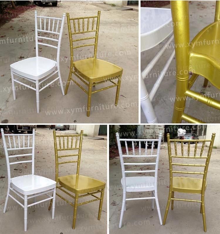 Wholesale Gold Aluminum Hotel Chiavari Chair