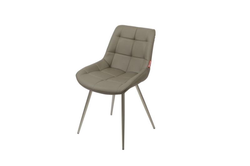 Nordic Luxury Restaurant Home Furniture Chair with Grey Color Dining Room Chair