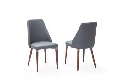 Modern Living Room Furniture Metal PU Dining Chair
