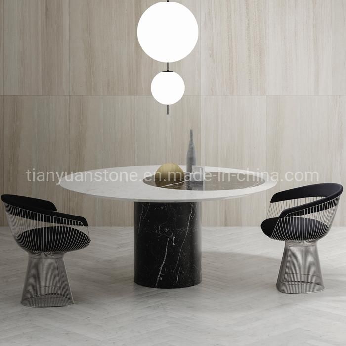 Hotel Dining Furniture Modern Marble Table Top Dinner Table