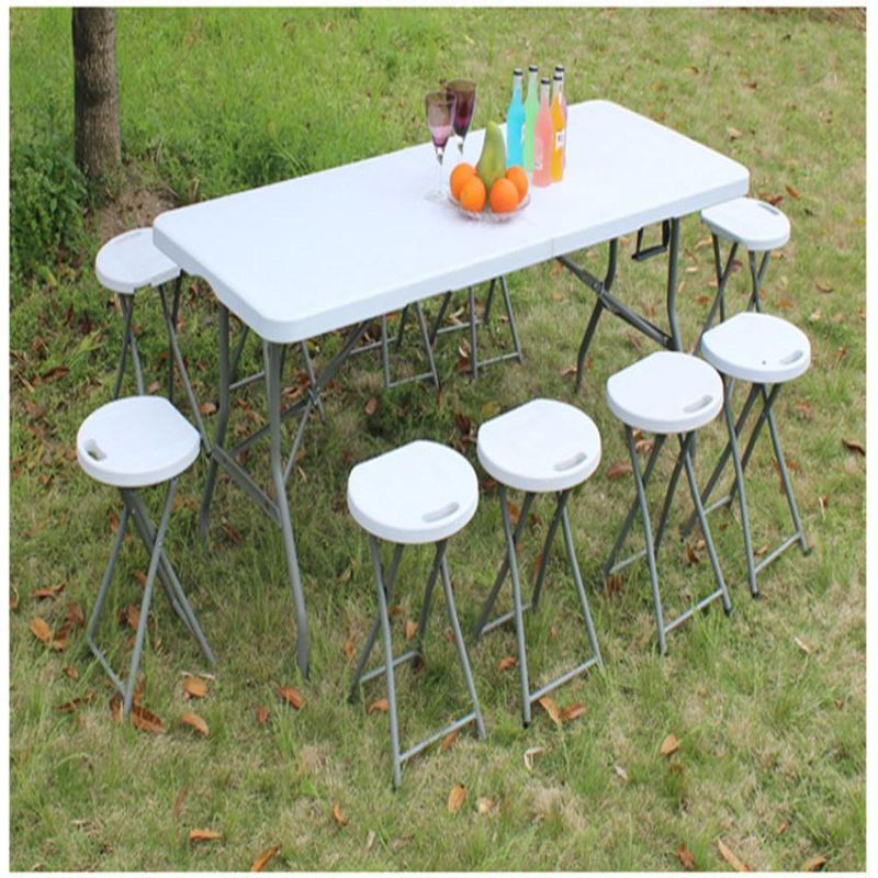 Cheap Modern Metal Indoor Dining Meeting Hotel Restaurant Folding Table