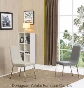 Modern Classic Comfortable Steel PU Dining Chair