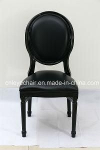 Banquet Louis Chair Resin with Clear Back