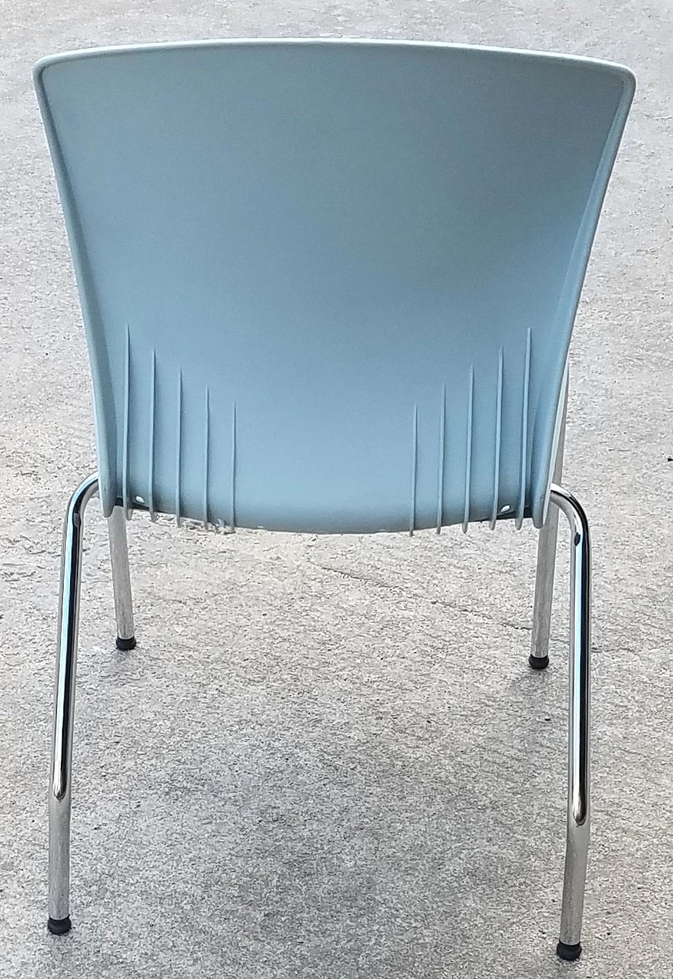 Modern Furniture Metal Leg Plastic Student Chair