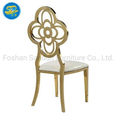 China Factory Wholesale for Metal Stainless Steel Hotel Home Stainless Steel Dining Chair