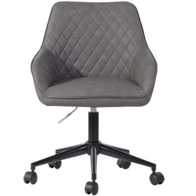 Home Office Desk Computer Adjustable Grey Chair