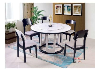 Commercial Modern Home Furniture Rectangle Round Dining Room Furniture Sets