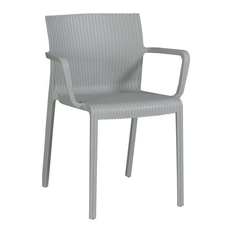 Leisure Modern Comfortable Restaurant Colorful Full Plastic Chair PP Dining Chair