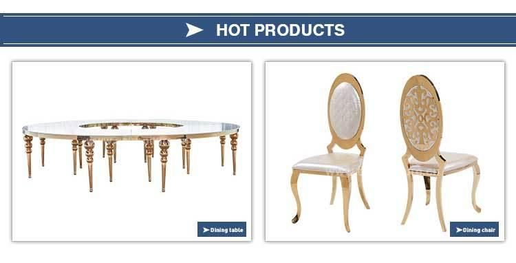 Vintage Design Hotel Wedding Chair Elegant PU Dining Wedding Chairs