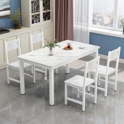 Nordic Hot Selling Simple Fashion Dinning Table Set for Home