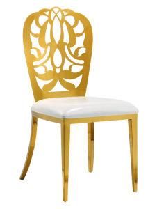 2020 New Design Royal Back Wedding Chair in Ss Material