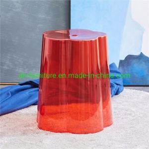 Hot Sale Transparent Plastic Stool