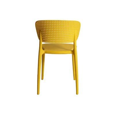 Modern Italian Stackable Plastic PP Designer Exterior Model Dining Restaurant Chairs