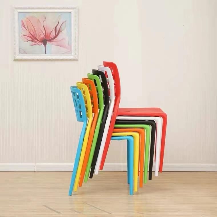 Wholesale Outdoor Garden Comfortable Stackable Furniture Modern Plastic Chair
