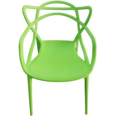 Custom Multi-Colored PP Stackable Restaurant Modern Plastic Chair