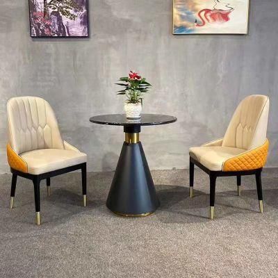 Brand New Vintage Home Furniture PU Leather Upholstered Dining Room Chair
