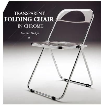 Newly Fashion Foldable Restaurant Chair Plia Folding in Plastic
