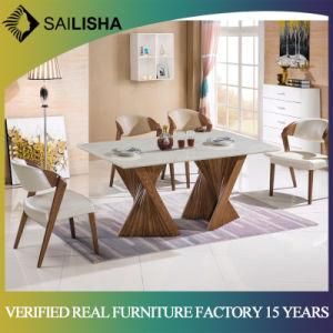 New Design Wodden Modern Home Furniture Sets Dining Table and Chair