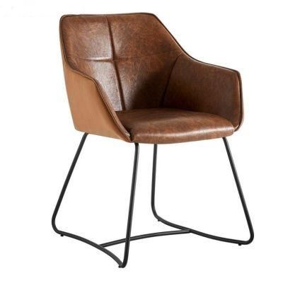 PU Leather Upholster Dining Chair for Hotel Restaurant Home
