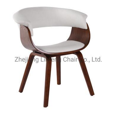 Restaurant Hotel Simple Nordic Cafe Solid Wood Modern Dining Chair