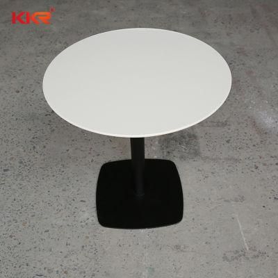 Modern Coffee Shop Stone Table Acrylic Solid Surface Table Tops