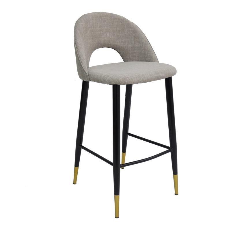 Italian Design for Sale at a Low Price Metal Stool Modern Venear Barstool Bar Chair Luxury
