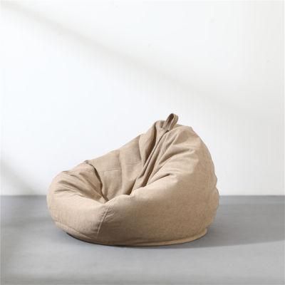 Wholesale Modern Home Furniture Living Room Fabric Sofa Bean Bag Chair with Filling
