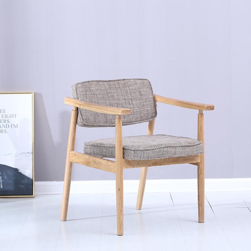 Wholesale New Type Nordic Modern Luxury Indoor Living Room Restaurant Furniture Armrest Colorful Velvet Dining Chair Wooden Apartment Lounge Leisure Chairs