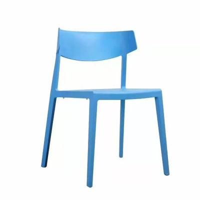 Factory Price Modern Outdoor Cheap Price Colorful Wholesale Stackable PP Home Dining Restaurant Cafe Red Plastic Chairs