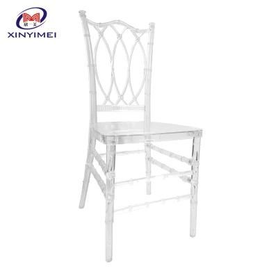 Wedding Banquet Event Clear Resin Chiavari Chair Tiffany Chair Without Cushion