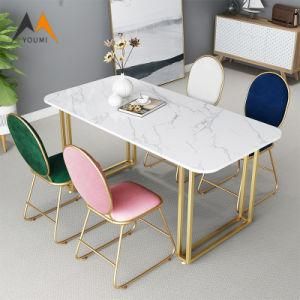 Wholesale High Quality Elegant Luxury Wooden Dining Table and Chairs
