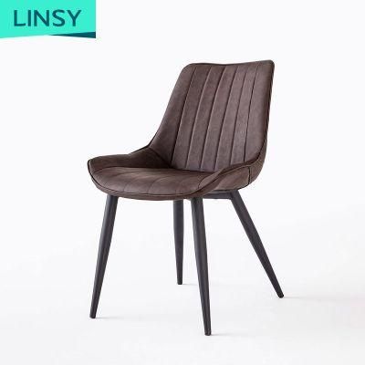 Linsy Dining Room Set Leather Dining Chair Furniture Design Ls073s5