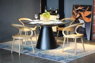 Special Design Restaurant Furniture Vintage Style Wooden Frame Dining Chair