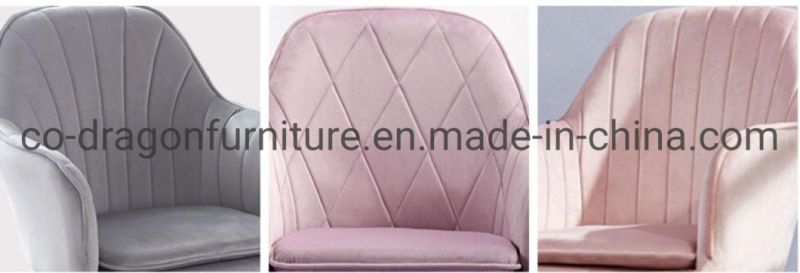Wedding Party Furniture Fabric Dining Armchair for Home Hotel Use