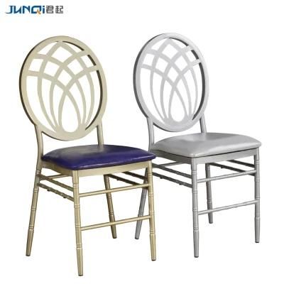 Gold White Stacking Restaurant Hotel Banquet Chiavari Chair for Wedding/Event/Party