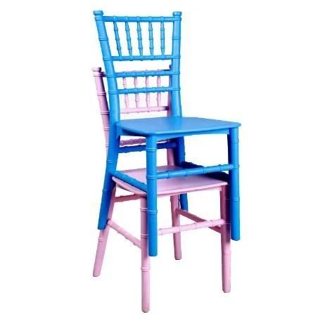 Wholesale PP Plastic Stacking Stackable Party Event Tiffany Chiavari Wedding Chair for Kids