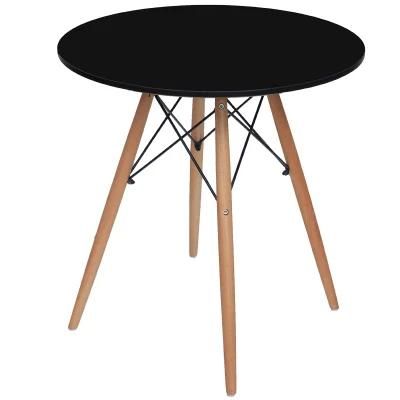 Modern Round Center Table Modern Living Room Furniture Round MDF Wooden Dining Table