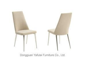 Modern Classic Steel Fabric Dining Chair for Restaurant