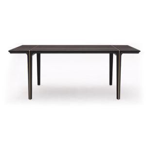 China Factory Wooden Top Table for 6 Person (BRT1805)