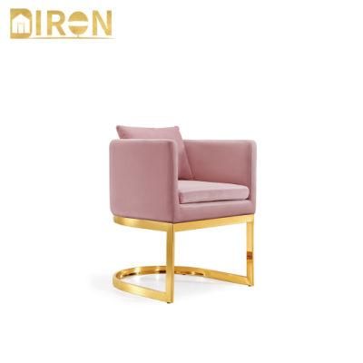 Hotel Home Living Room Modern Furniture Fabric Dining Chair