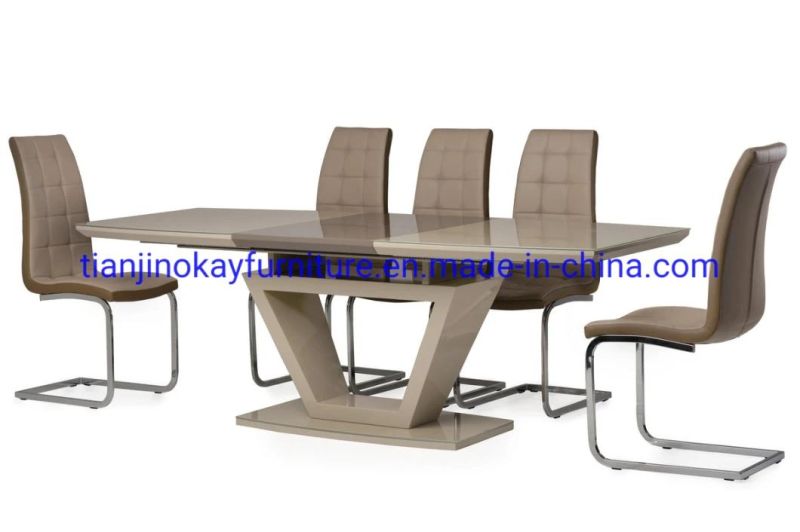 Modern Furniture Expendable Dining Room Table for Extension 8 Seats Dining Table Set