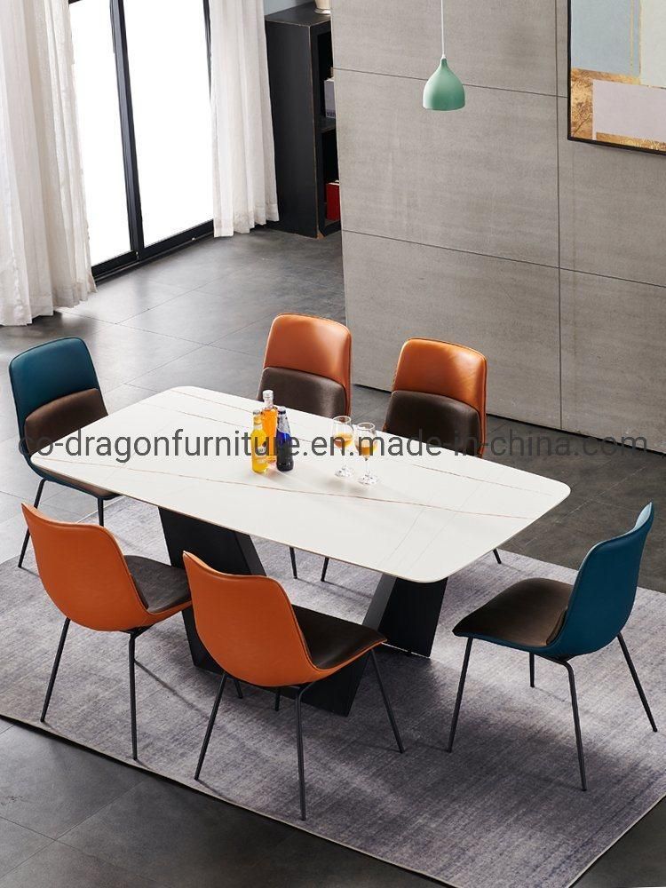 Modern Furniture U Form Legs Dining Table Sets with Top