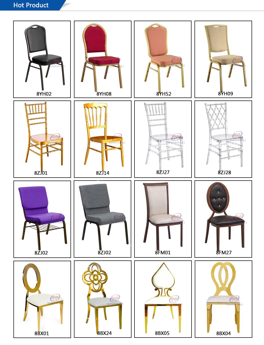 Morden Quality Guarantee Plastic Dining Chair Transaprent Acrylic Folding Chair with Metal Frame