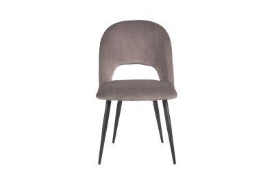 Factory Wholesale Custom Flannel Grey Chair