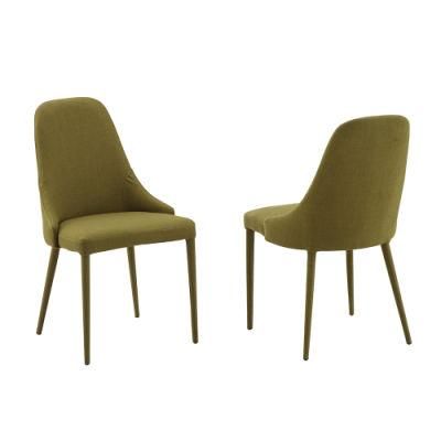 Modern Living Room Hotel Home Fabric Dining Chair