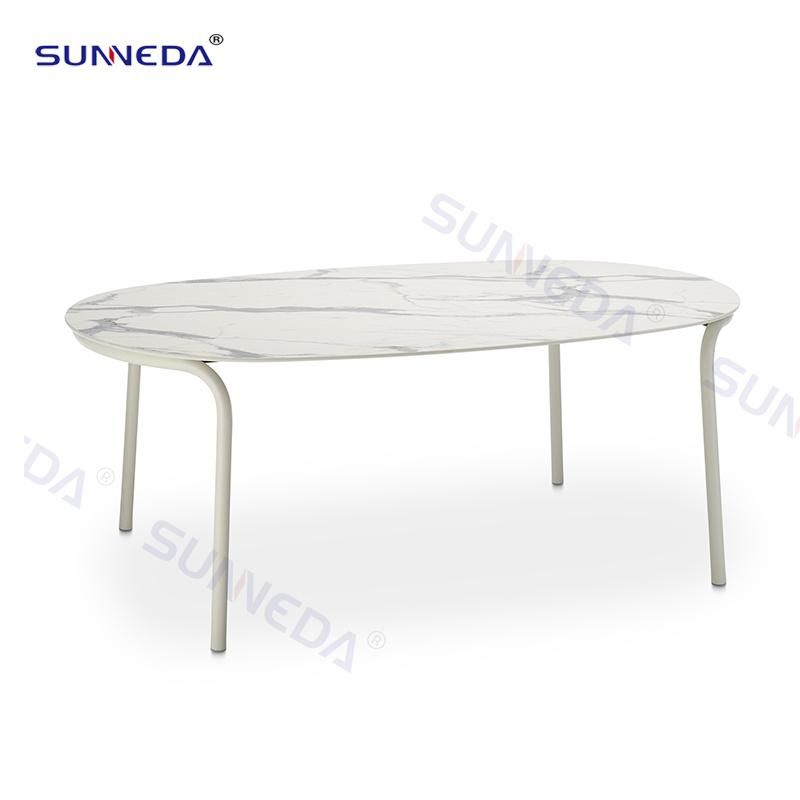 Modern Hot-Selling Sintered Dining Table Outdoor Garden Furniture