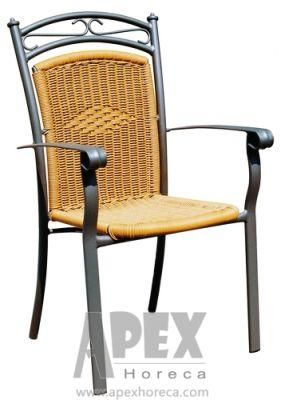 Royal Chair (AS1016AR) Rattan Outdoor Chair Cafe Furniture