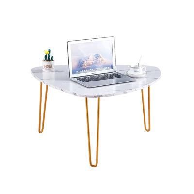 Minimalist Modern Sintered Stone Rectangle Marble Dining Table