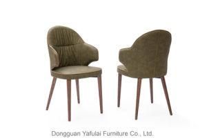 Classic Hot Selling Wooden PU Dining Chair